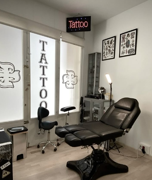 Foto do ambiente interno do Studio Tattoo
